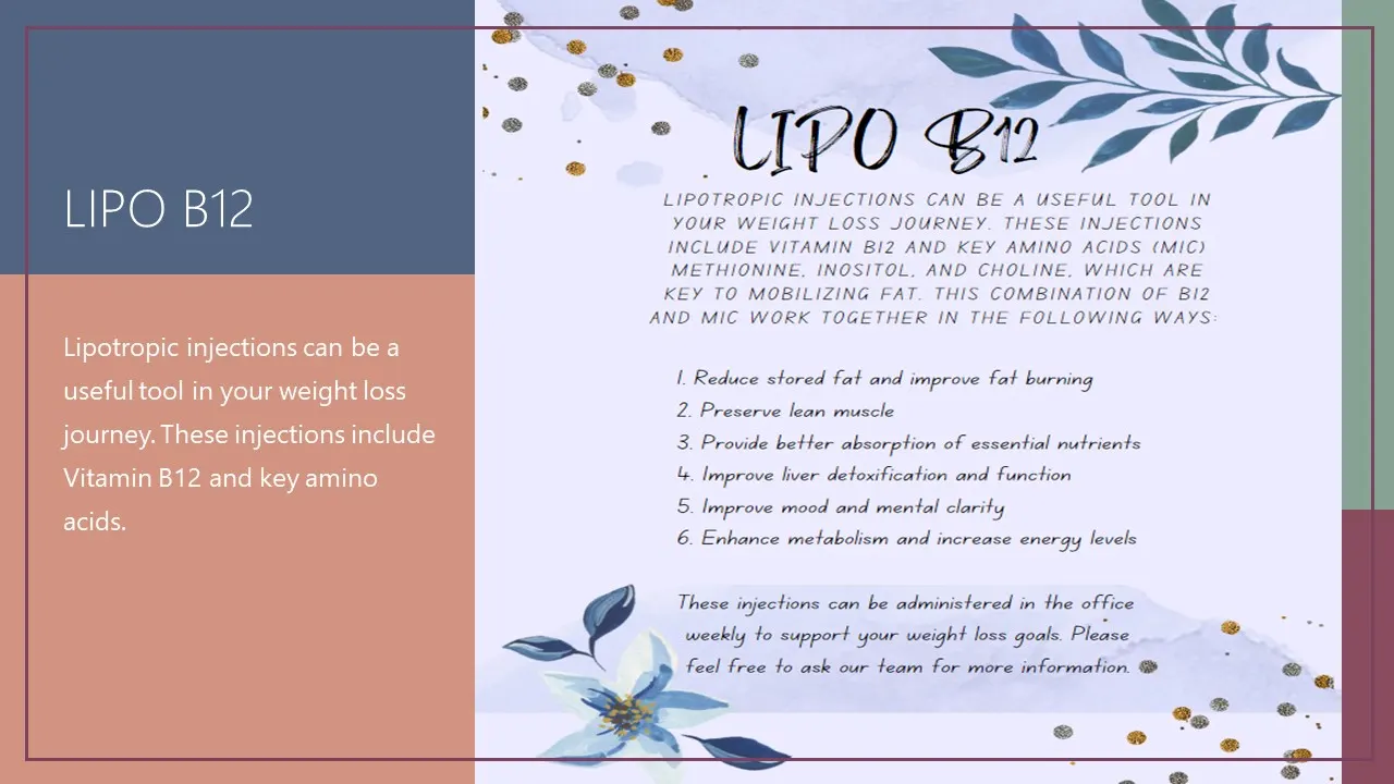 Lipo B12 injections at Nation's Best Aesthetics & Wellness